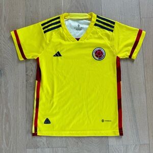 Colombia National Football / Soccer Team Youth Adidas Jersey